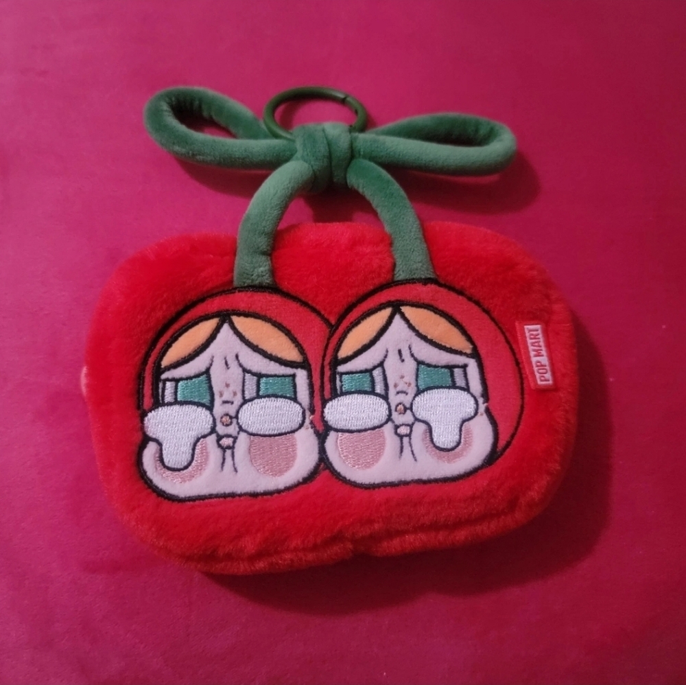 Cry Baby Pop Mart Cherries- Love You Cherry Much Pouch Bag